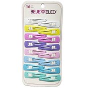 Wholesale - BEJEWELED 16CT PASTEL SNAP BARRETTE BEJEWELED C/P 36, UPC: 20748359574